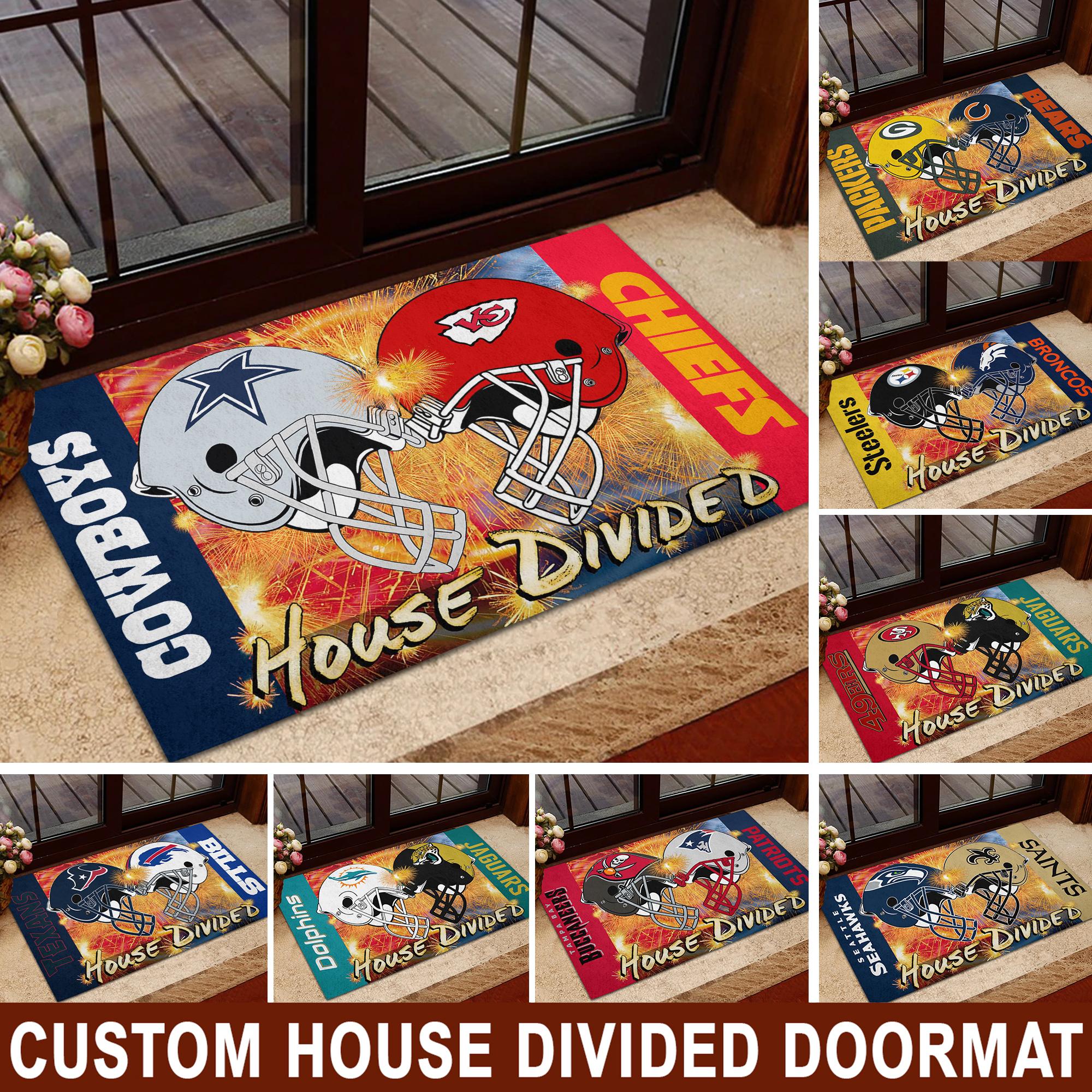 NFL House Divided Cowboys-Bears Mat