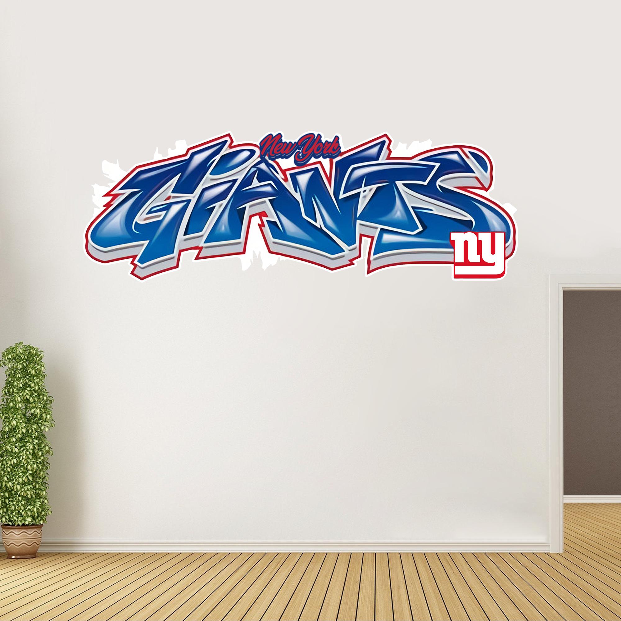 New York Giants Vinyl Decal Rico RPFBNYGRVD