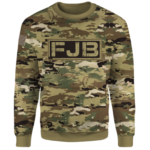 Ds001 Fjb Letâ€™s Go Brandon Ocp Camouflage Zipper Hoodie T Shirt