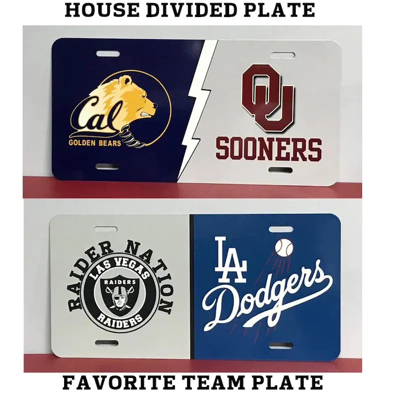 Personalized Custom License Plate Pittsburgh Sports Teams 