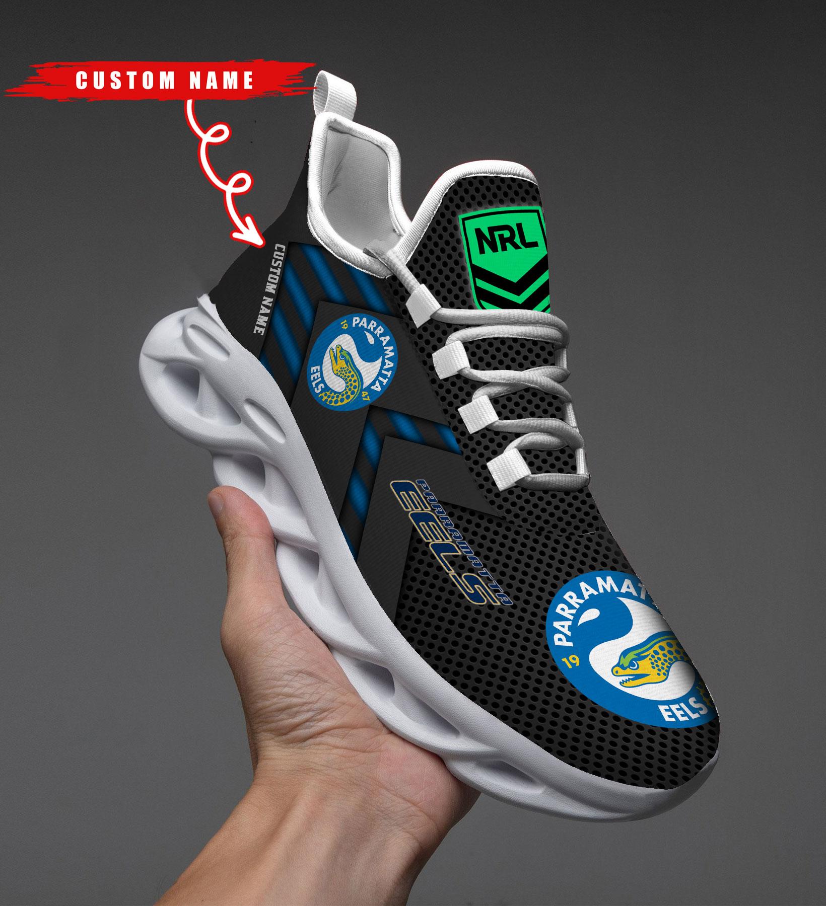 DS006-NRL11-Parramatta Eels Personalized Max Soul Shoe Perfect Gift ...