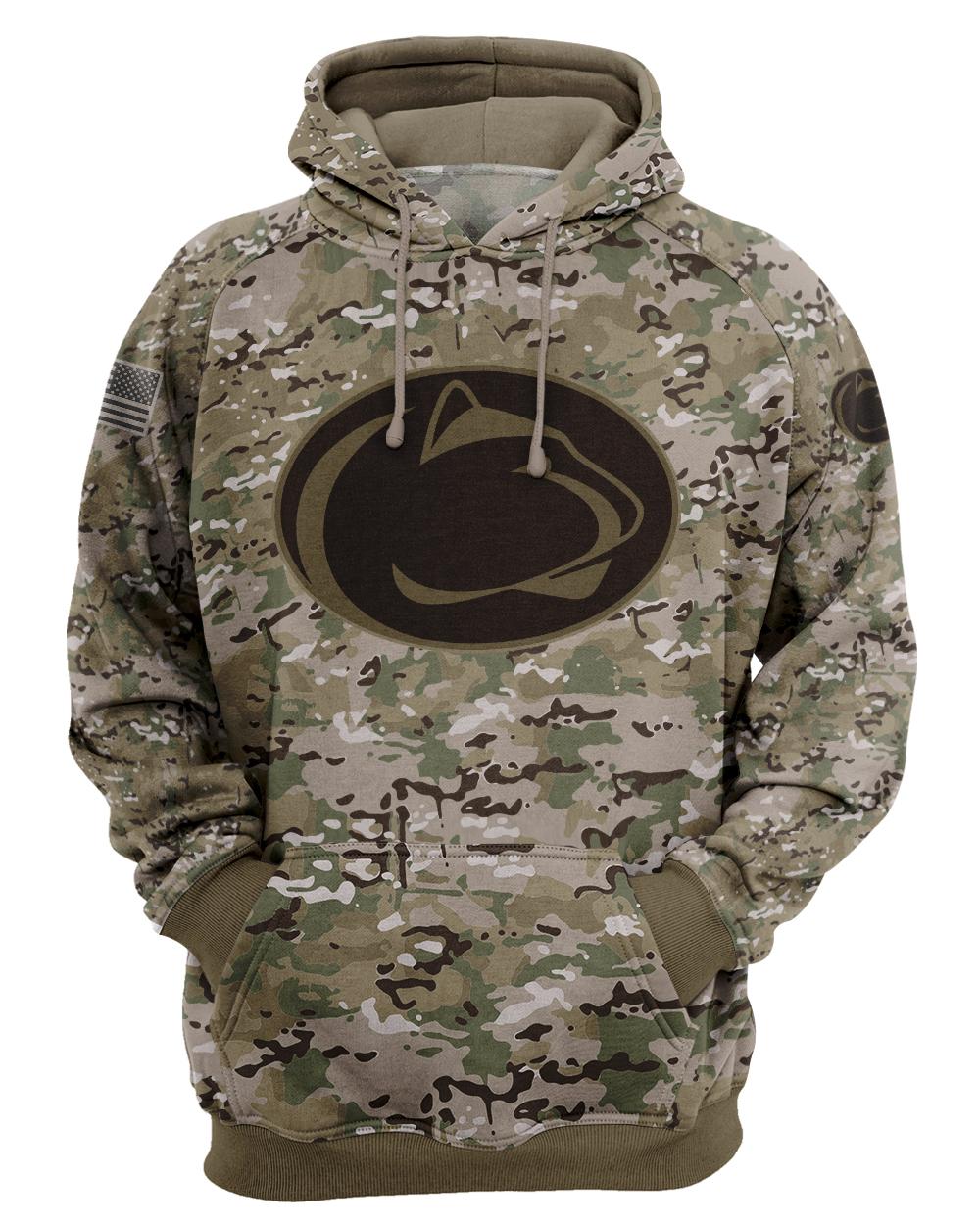 Penn state camo discount hoodie