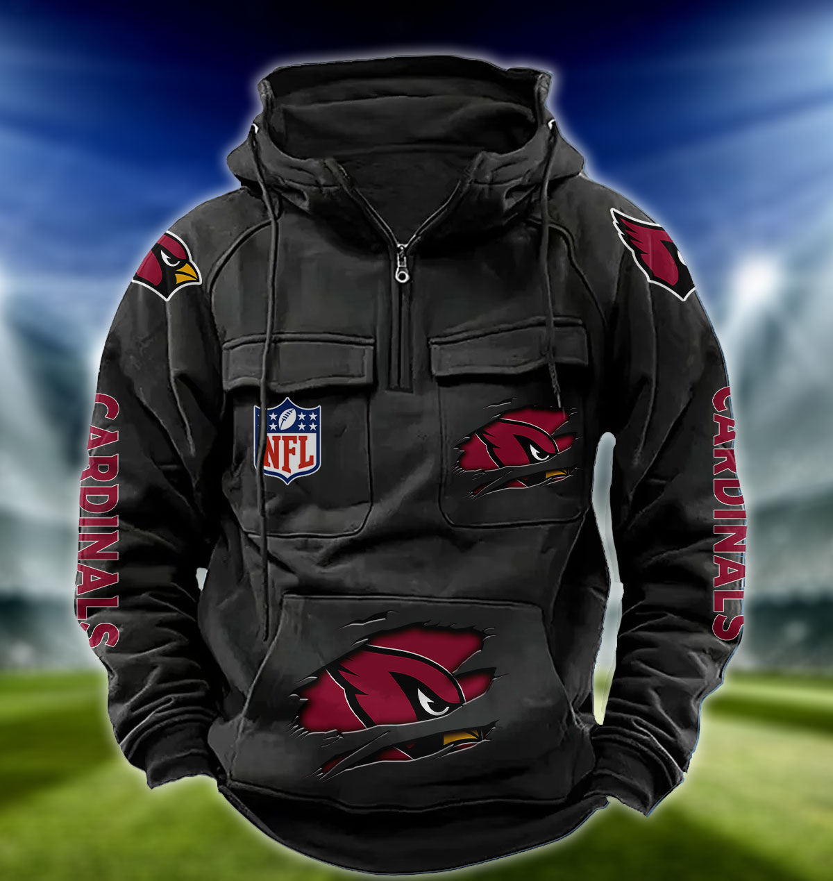 NFL Arizona Cardinals – Vintage Hoodie Perfect Gift