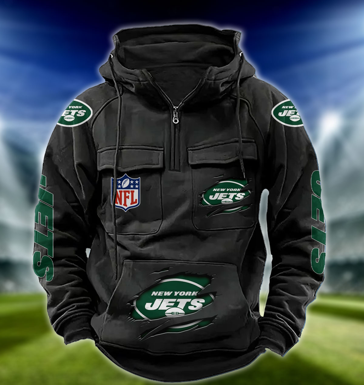 NFL New York Jets – Vintage Hoodie Perfect Gift