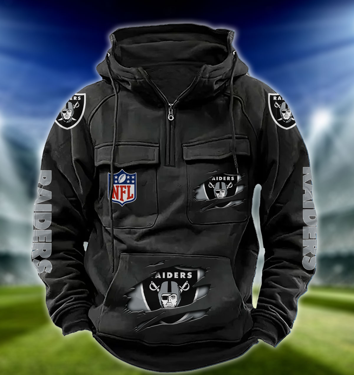 NFL Las Vegas Raiders – Vintage Hoodie Perfect Gift