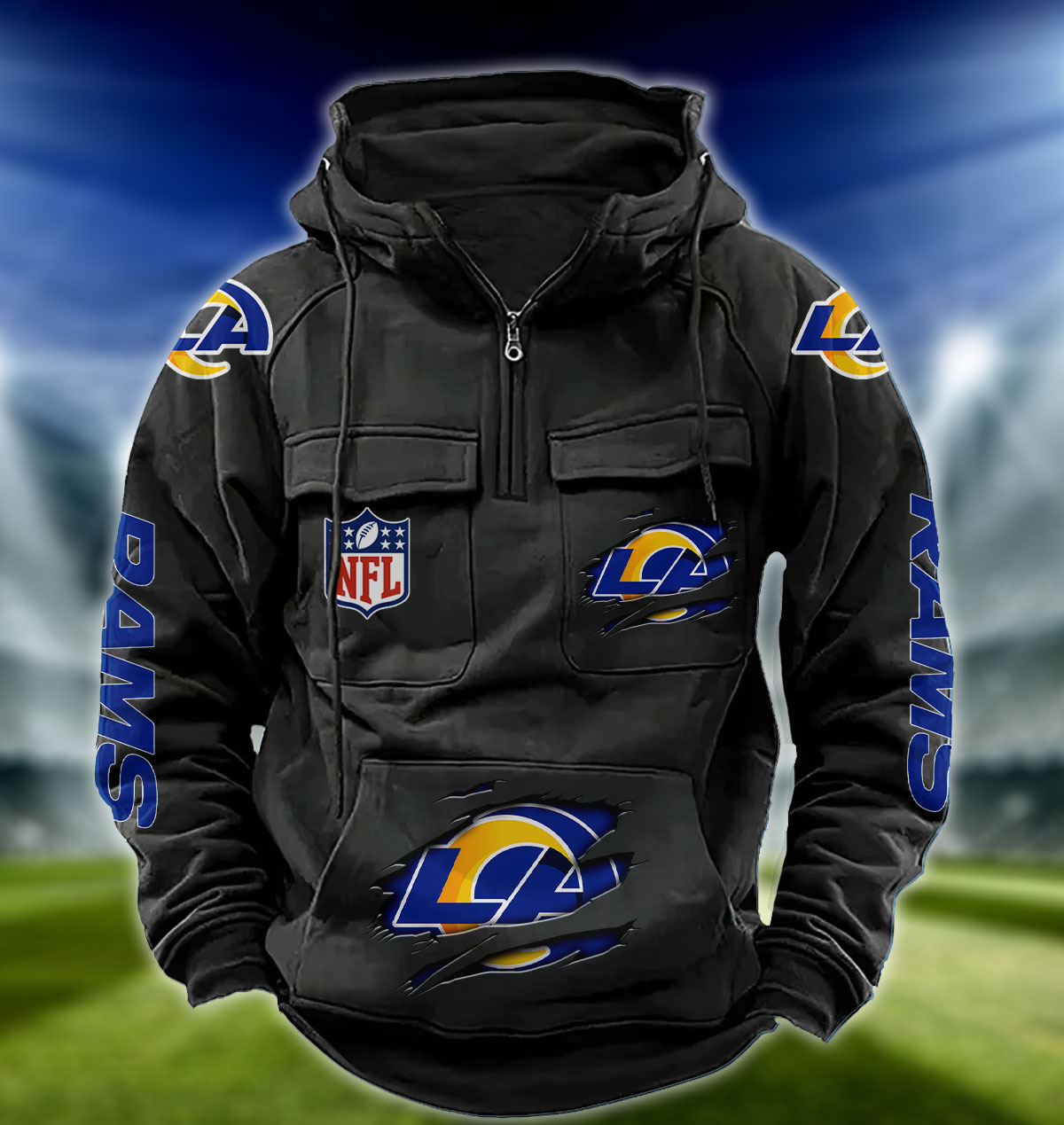 NFL Los Angeles Rams – Vintage Hoodie Perfect Gift