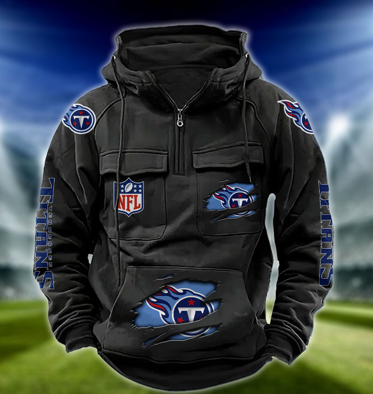 NFL Tennessee Titans – Vintage Hoodie Perfect Gift