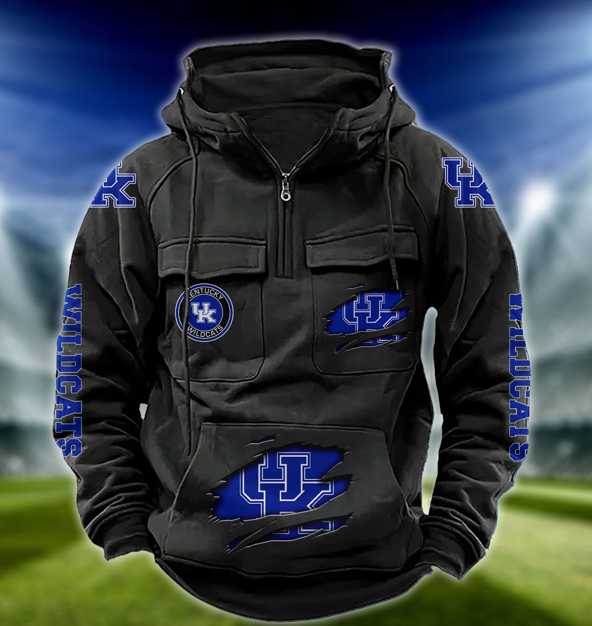 ZNCAA Kentucky Wildcats – Vintage Hoodie Perfect Gift